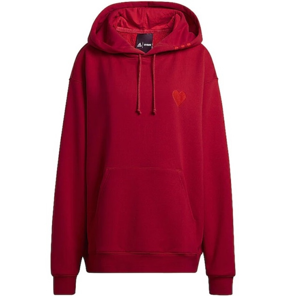adidas x Ivy Park 3-Stripes Hoodie (All Gender) | Red | Medium
